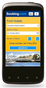 Matching websites to mobile - Booking.com
