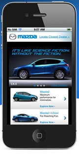 Matching Websites to Mobile - Mazda USA