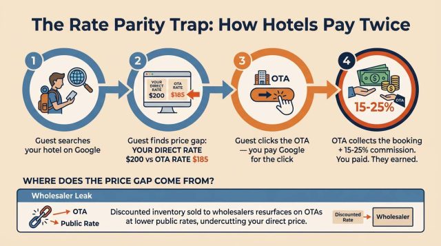 The Rate Parity Trap - How Hotels Pay Twice